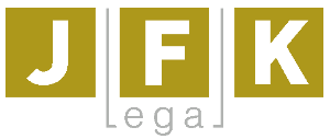 Logo advokátní kanceláře JFK legal - advokáti Praha a Poděbrady 